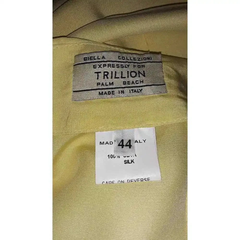 Biella Collezione Expressly for Trillion Italian Silk Dress Pants 44 - Picture 5 of 6